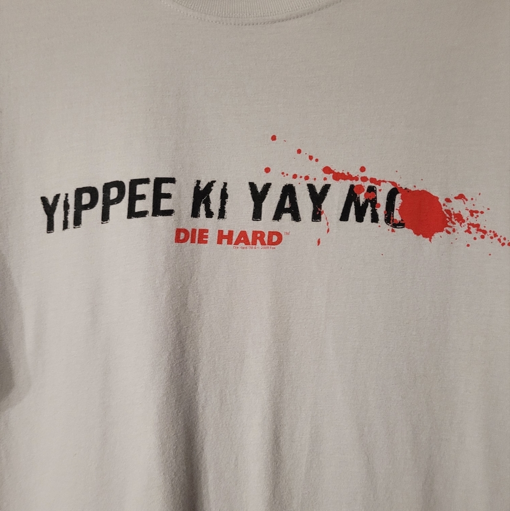 Die Hard "Yippee Ki Yay Mo" T-shirt Size Large - Picture 5 of 6